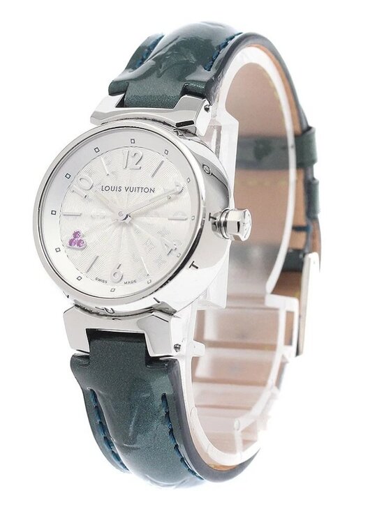 LOUIS VUITTON Tambour Q1218 heart Silver Dial Quartz Ladies Watch_922471 main image 7